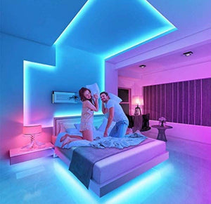LED Light Strip 20M - LED Light Strips Controlled by Smart Phone APP - Music Sync LED Lights Strip for Bedroom Decor, Room Decor, Children's Room